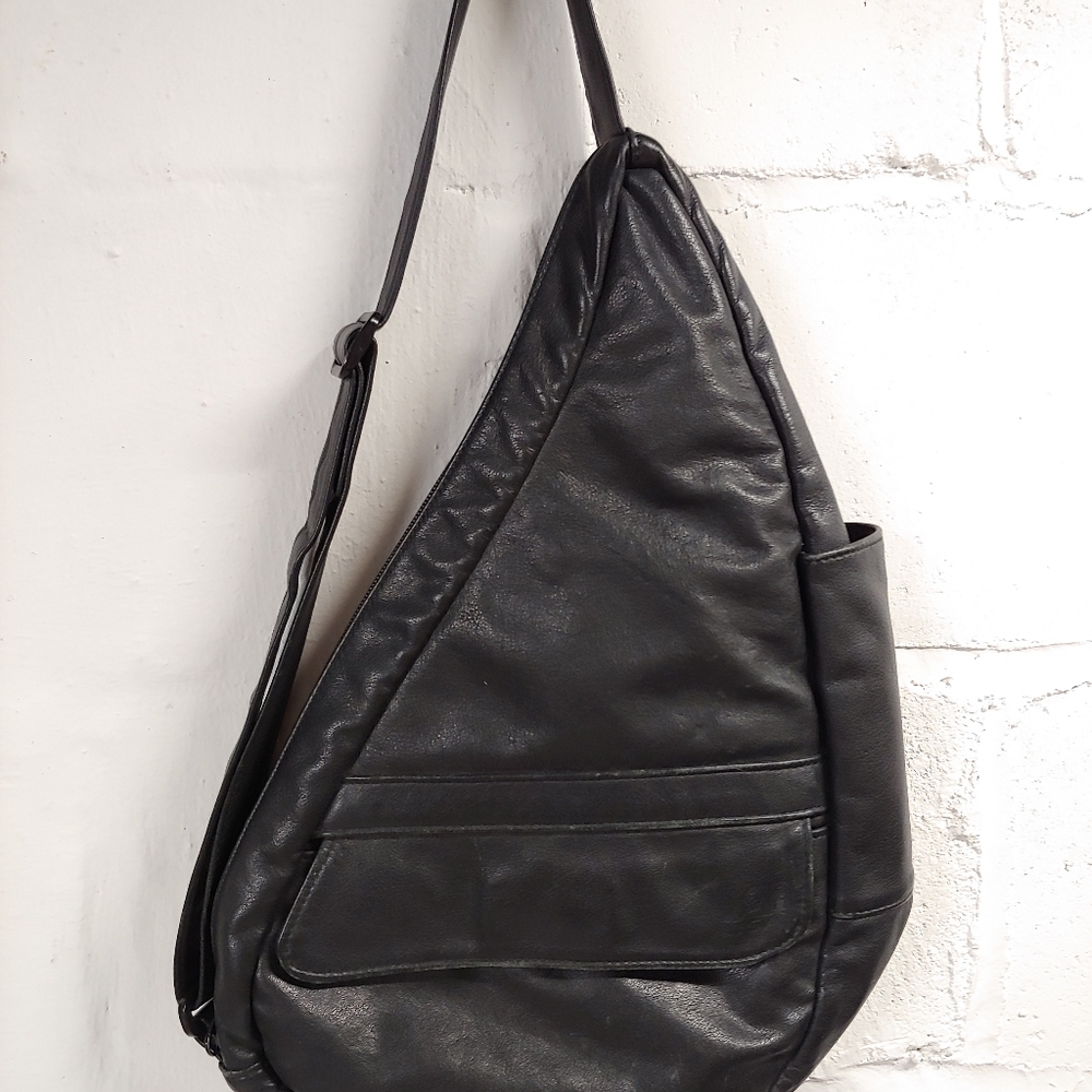 Ameribag leather sling crossbody bag
